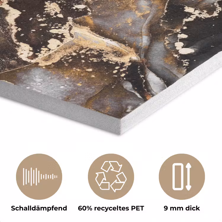 Marmer - Goud - Glitter - Luxe PET vilt klein -closeup_DE