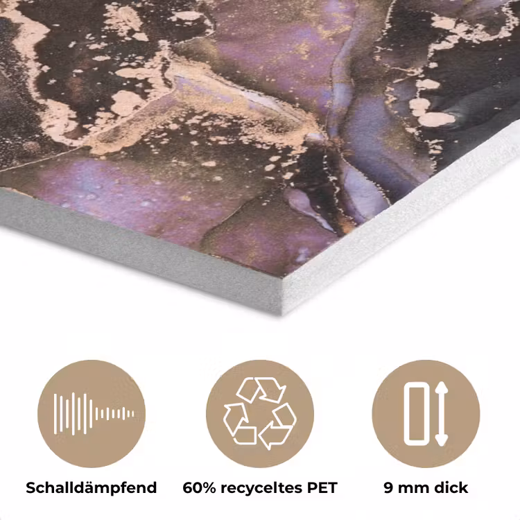 Marmer - Goud - Roze PET vilt klein -closeup_DE