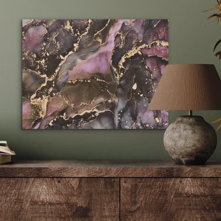 Marmer - Gold - Steen - Abstract PET vilt klein -sfeer2