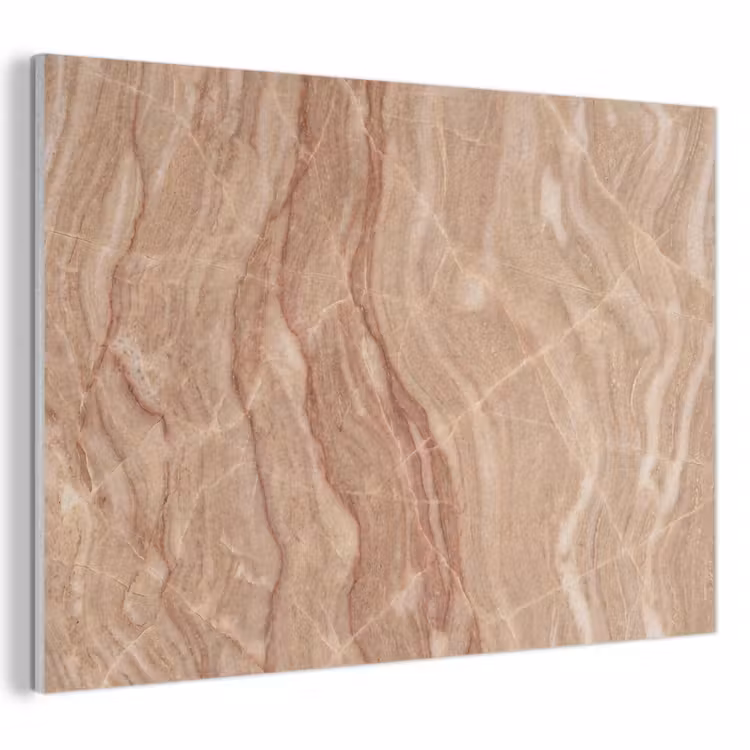Marmer - Ader - Natuur - Abstract - Beige PET vilt klein -3d