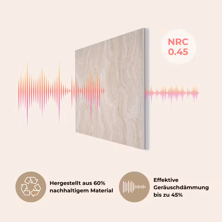 Marmer - Patroon - Beige - Steen - Abstract PET vilt klein -USP_DE