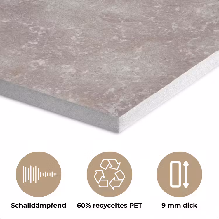 Marmer - Patroon - Mauve PET vilt klein 837 -closeup_DE