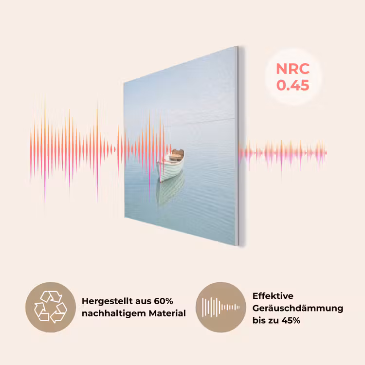 Minimalistisch - Boot - Zee PET vilt klein -USP_DE