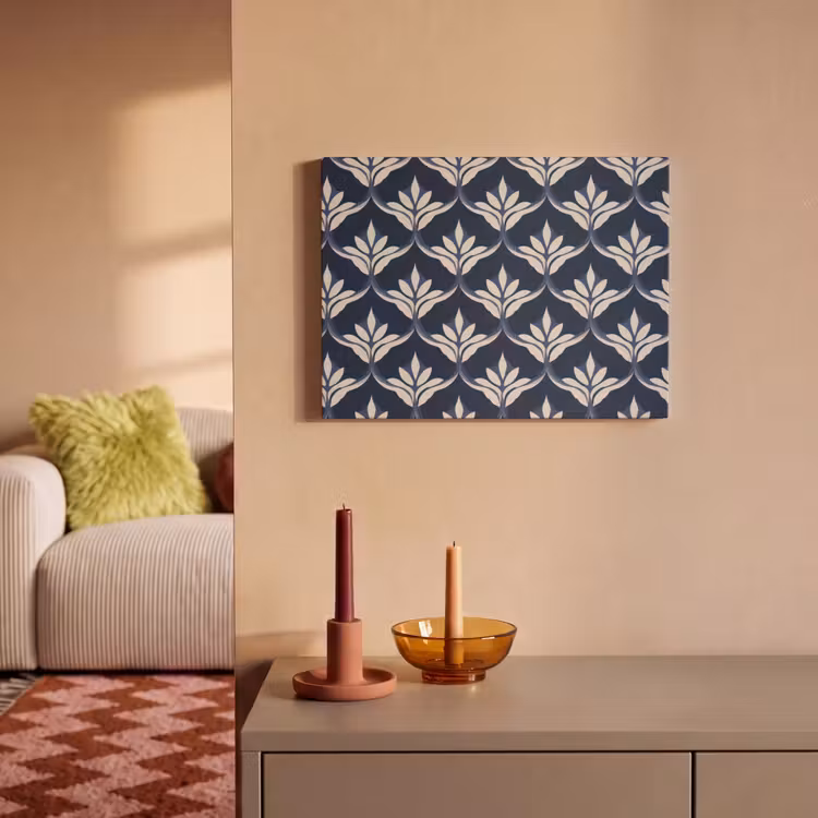 Modern - Ontwerp - Blauw PET vilt klein 837 -sfeer1
