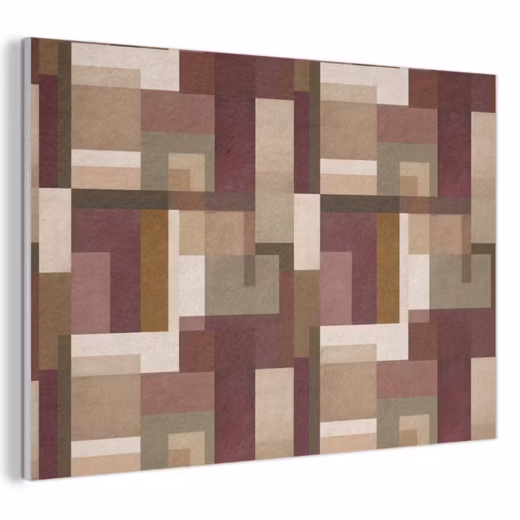 Modern - Geometrie - Kleurrijk PET vilt klein 837 -3d