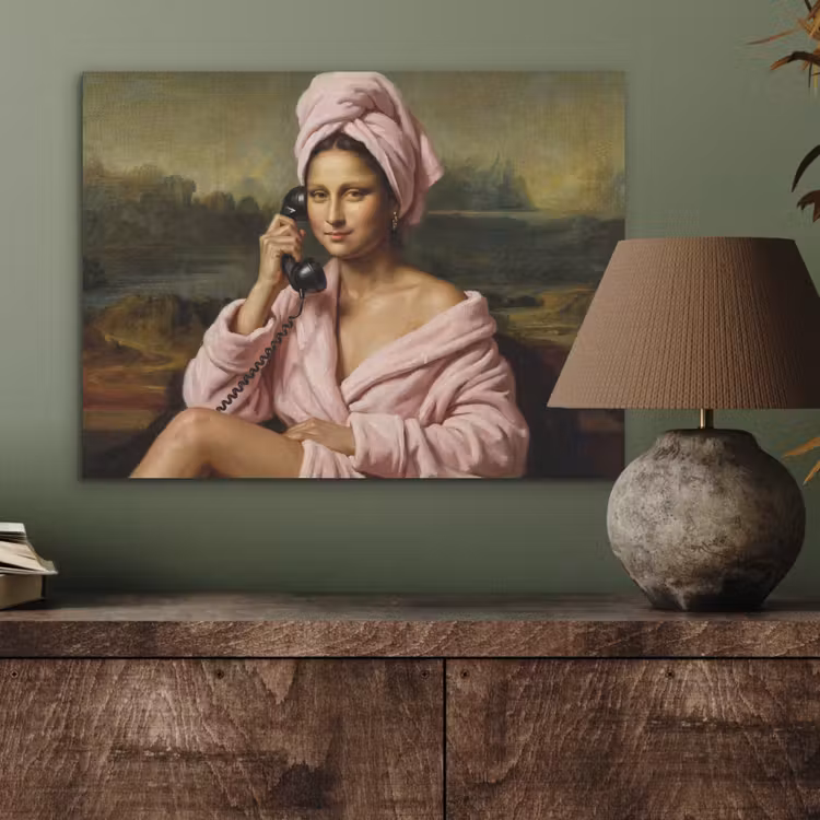 Mona - Klassiek - Roze PET vilt klein -sfeer2