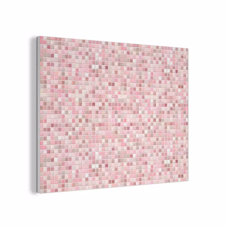 Mozaïek - Patroon - Roze PET vilt klein 837 -3d