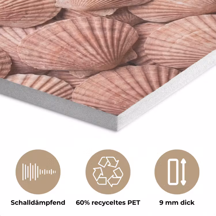 Schelpen - Patroon - Roze PET vilt klein -closeup_DE