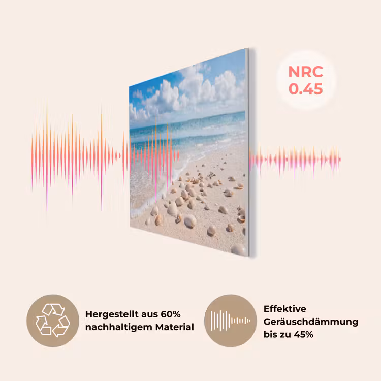 Schelpen - Strand - Natuur - Beige PET vilt klein -USP_DE