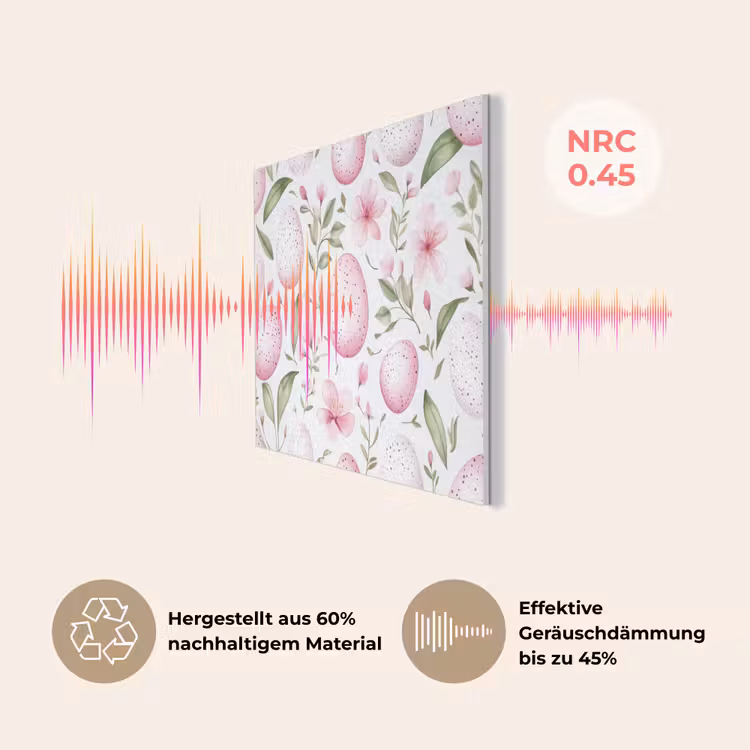 Patroon - Eieren - Roze - Pasen PET vilt klein -USP_DE
