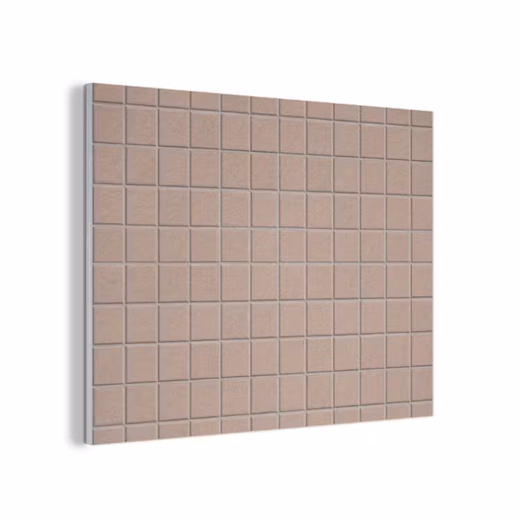 Patroon - Tegel - Oudroze PET vilt klein 837 -3d