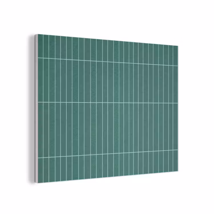 Patroon - Tegel - Saliegroen PET vilt klein 837 -3d