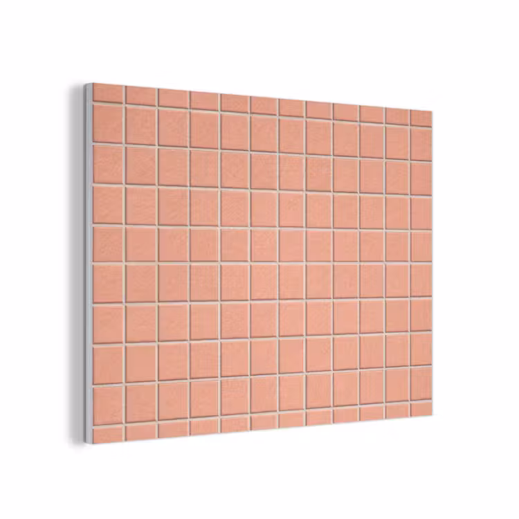 Patroon - Tegels - Perzik PET vilt klein 837 -3d