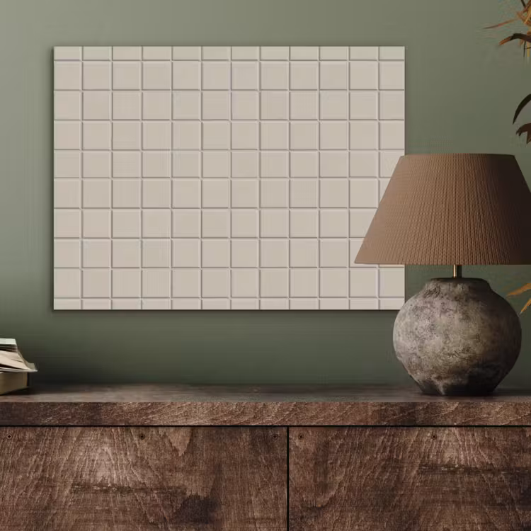 Patroon - Tegels - Taupe PET vilt klein 837 -sfeer2