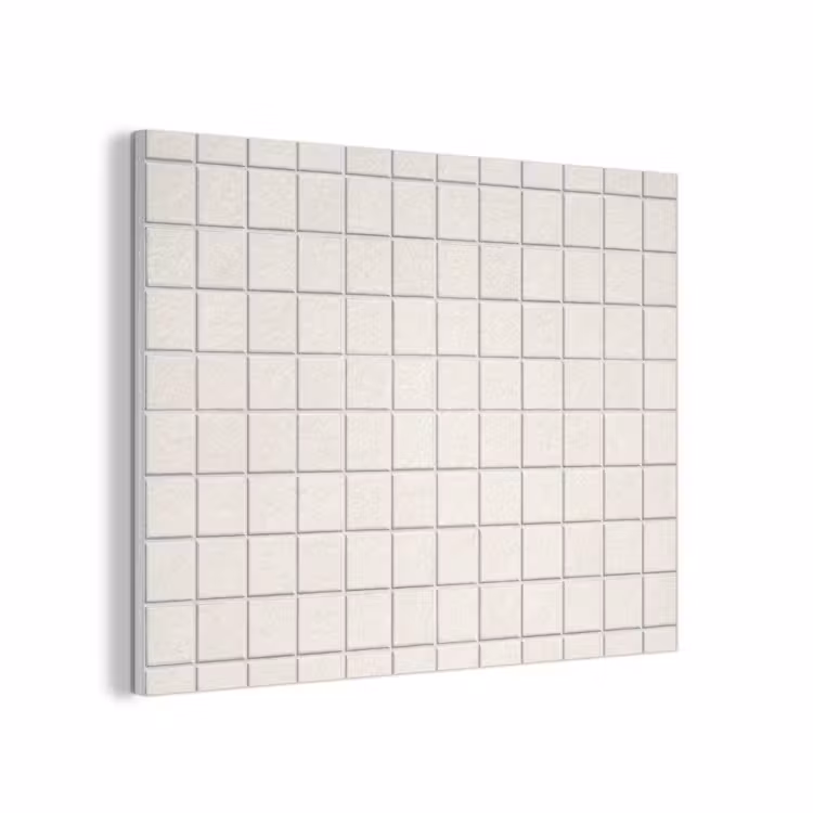 Patroon - Tegels - Wit PET vilt klein 837 -3d