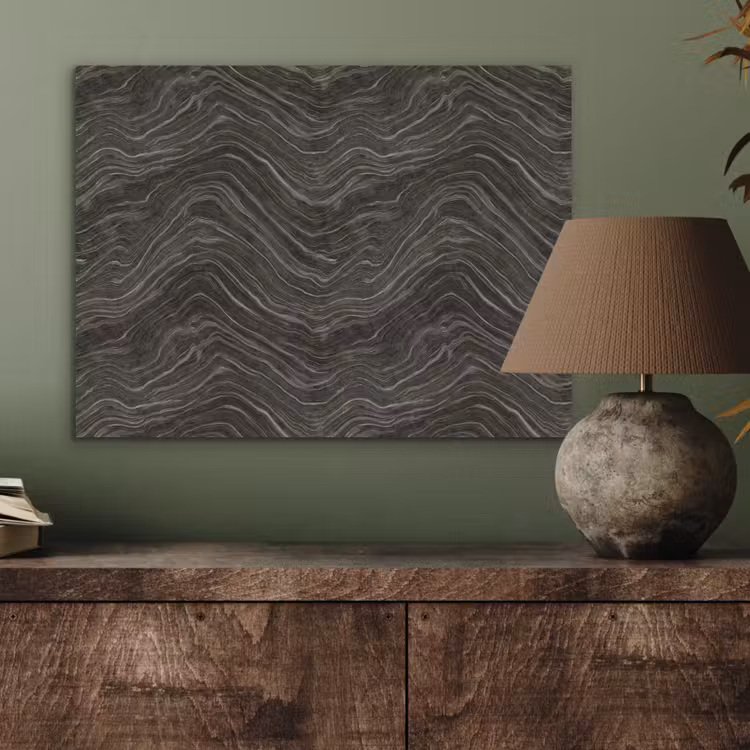 Patroon - Contrast - Antraciet PET vilt klein 837 -sfeer2