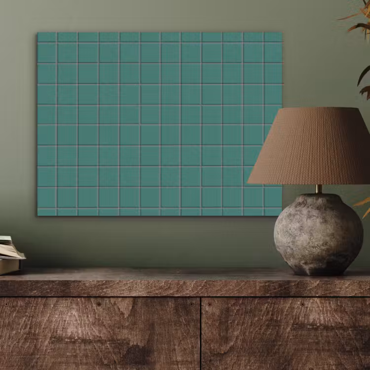 Patroon - Patroon - Smaragd PET vilt klein 837 -sfeer2