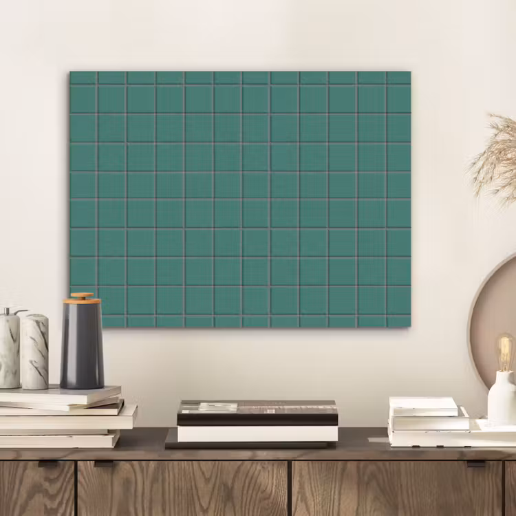 Patroon - Patroon - Smaragd PET vilt klein 837 -sfeer1