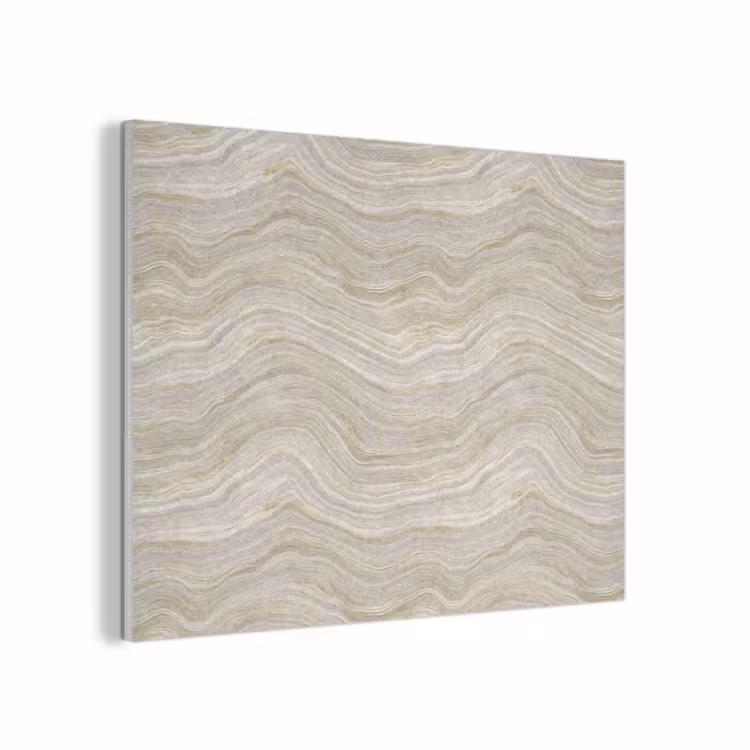 Patroon - Sereen - Groen PET vilt klein 837 -3d