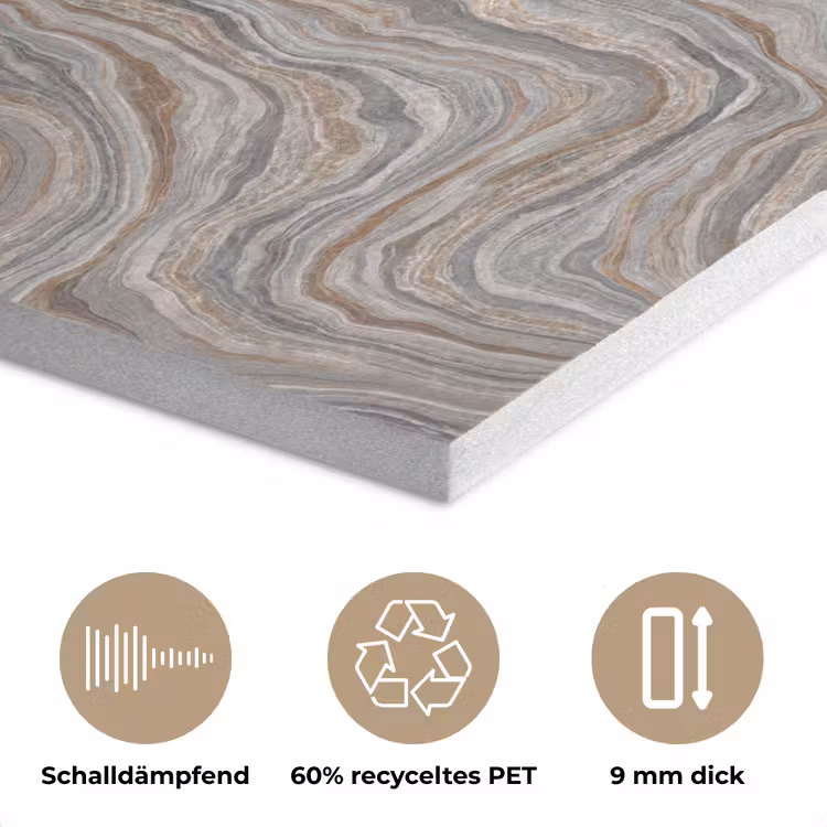 Patroon - Textuur - Grijs PET vilt klein 837 -closeup_DE