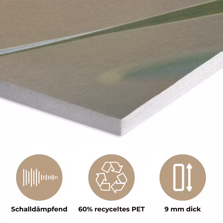 Narcis - Bloem - Minimalistisch PET vilt klein -closeup_DE