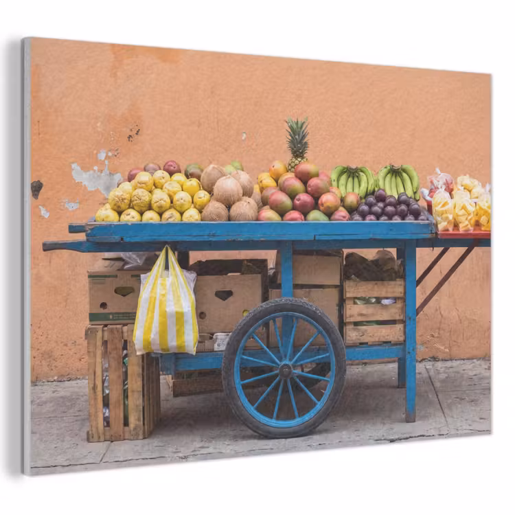 Akustikbild - Obst – Kar – Straße - Fruit - Kar - Straat PET vilt klein