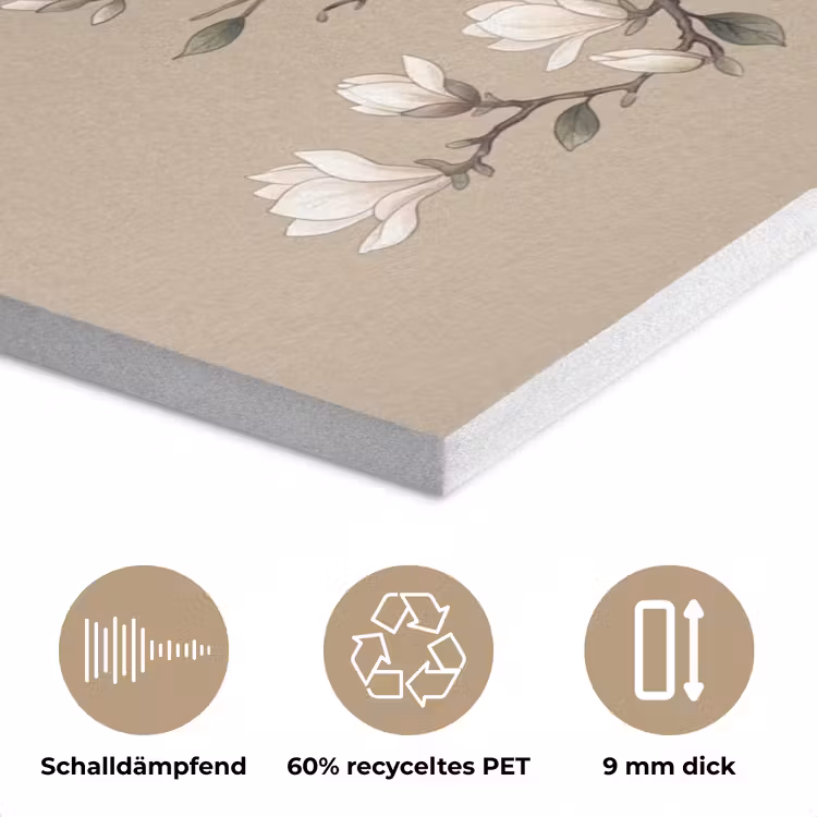 Oosters - Vogels - Beige PET vilt klein -closeup_DE