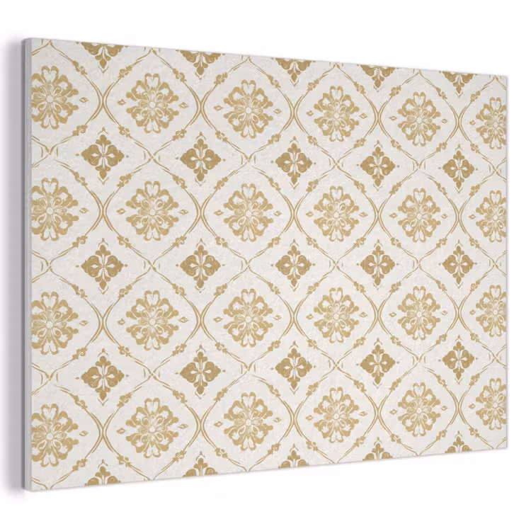 Ornament - Klassiek - Goud PET vilt klein 837 -3d
