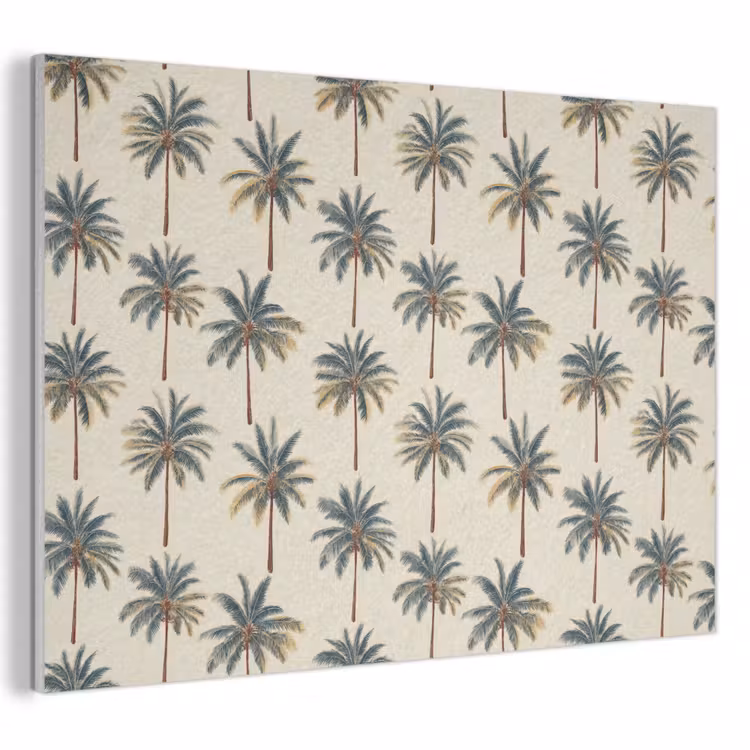 Palmbomen - Tropisch - Groen PET vilt klein 837 -3d