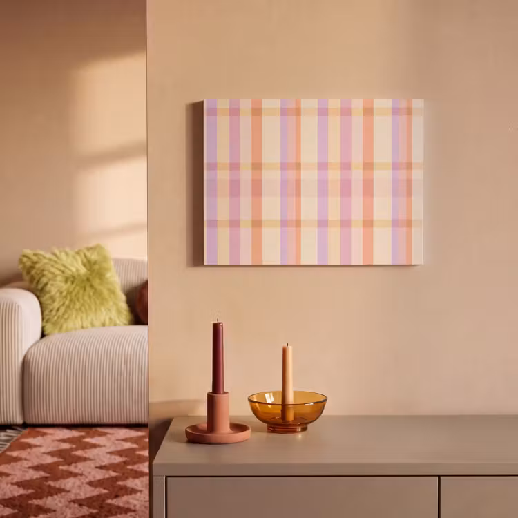 Pastel - uitpatroon - Geometrisch PET vilt klein 837 -sfeer1
