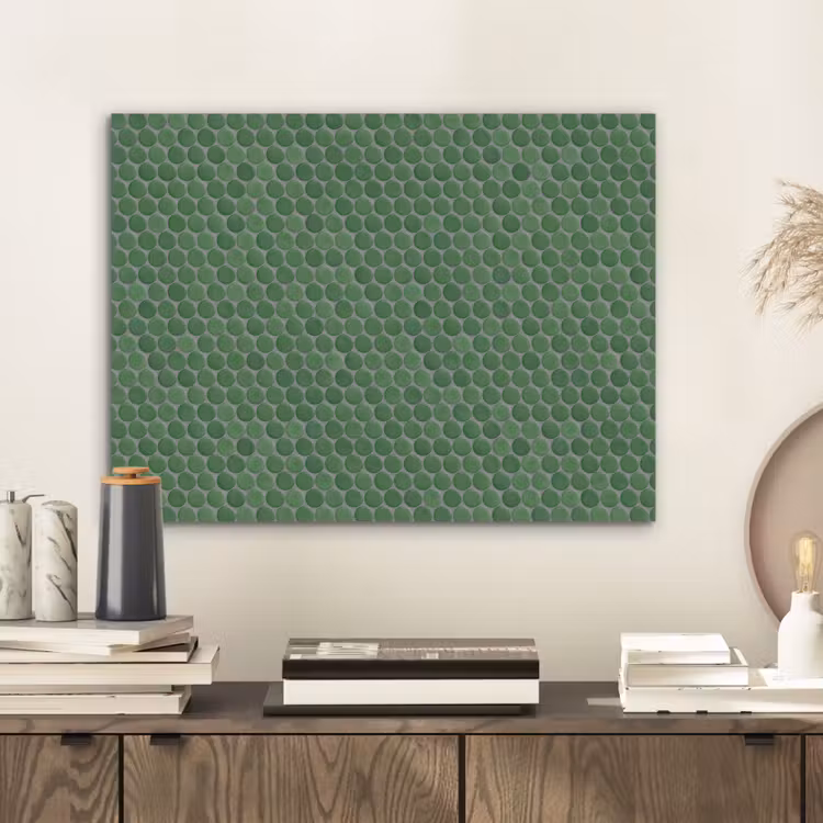 Penny - Mozaïek - Bosgroen - Green PET vilt klein 837 -sfeer1