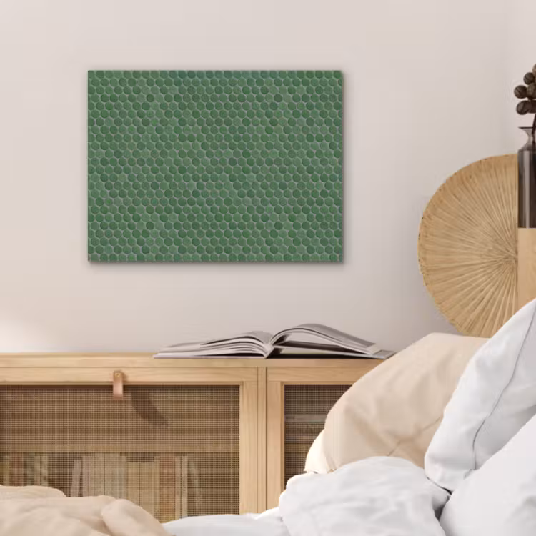 Penny - Mozaïek - Bosgroen - Green PET vilt klein 837 -sfeer3