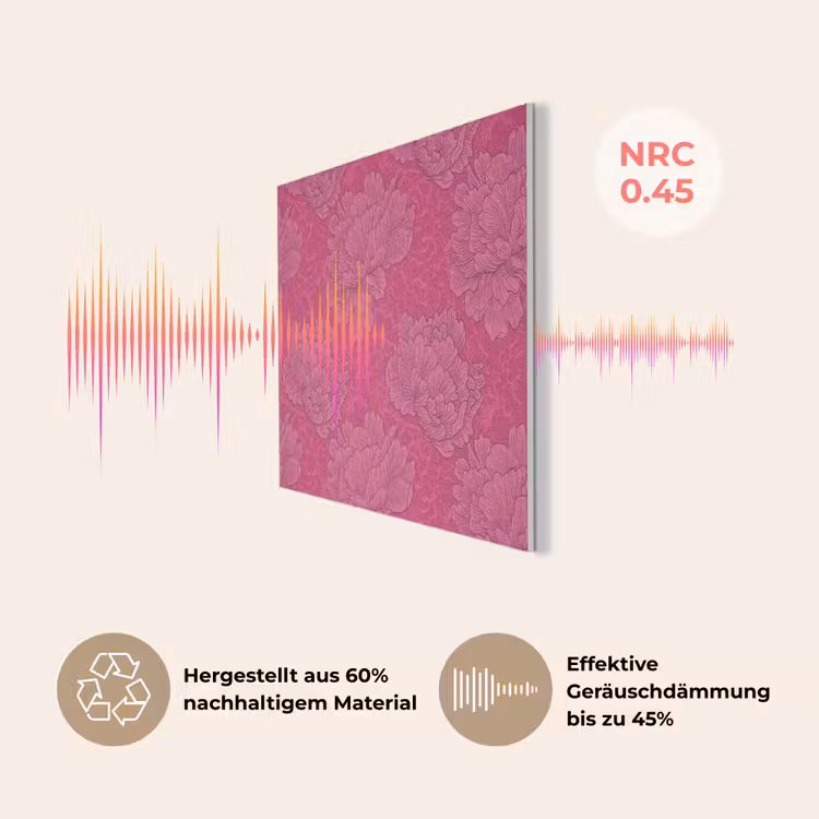Pioenrozen - Energiek - Roze PET vilt klein 837 -USP_DE