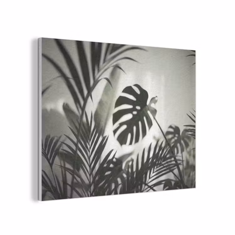 Planten - Bladeren - Natuur - Minimalistisch - Groen PET vilt klein -3d