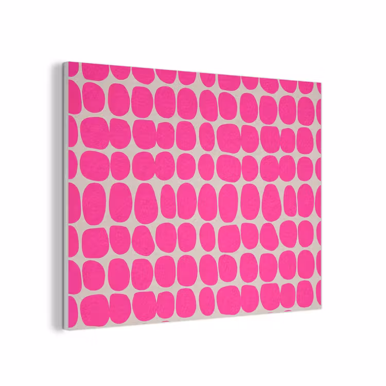 Stippen - Patroon - Roze PET vilt klein 837 -3d