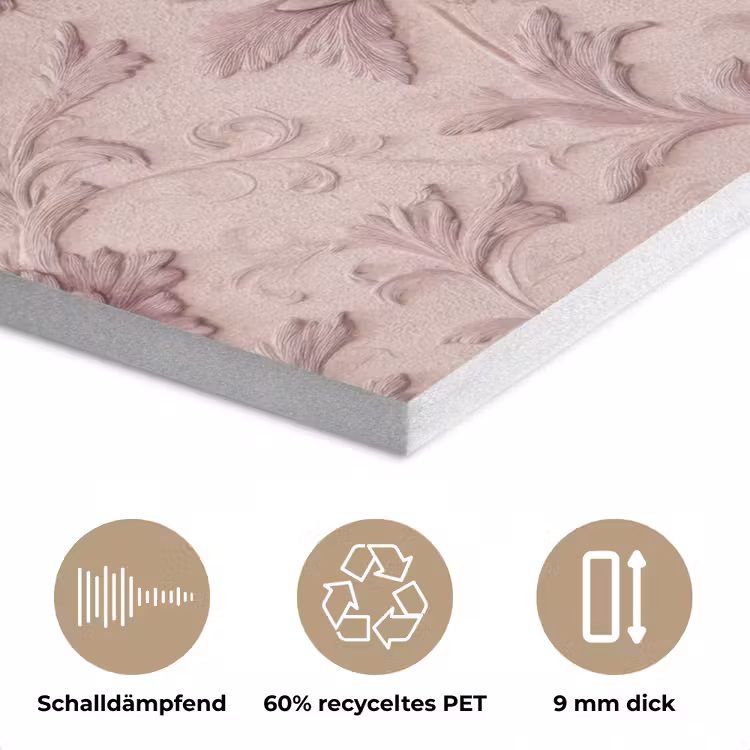 Reliëf - Pioenrozen - Roze PET vilt klein 837 -closeup_DE