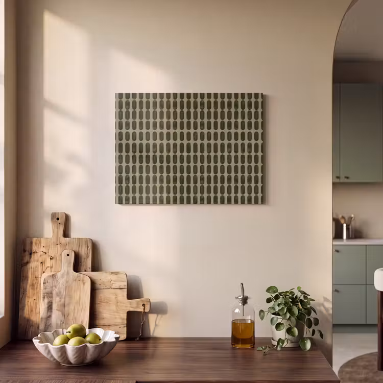 Ritmisch - Effect - Groen PET vilt klein 837 -sfeer2