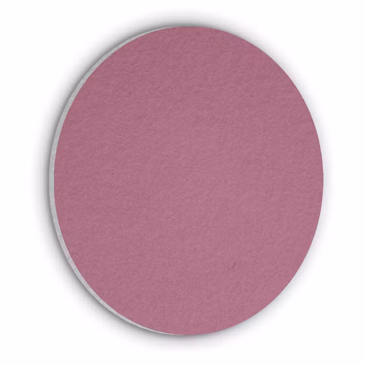 Berry - Roze -Pink Akoestische PET Vilt - Rond klein 838 -3d