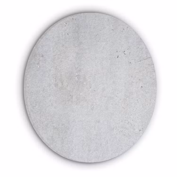 Beton - Textuur - Achtergrond - Grijs - Industrieel Akoestische PET Vilt - Rond klein -3d