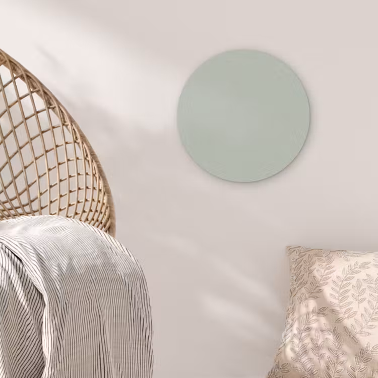 Frosted - Mint - Groen Akoestische PET Vilt - Rond klein 838 -sfeer4