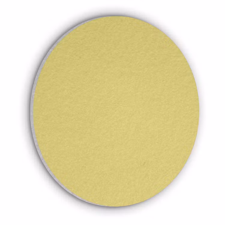 Golden - Ochre - Geel Akoestische PET Vilt - Rond klein 838 -3d
