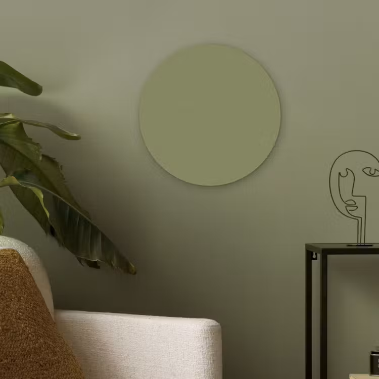 Herbal - Matcha - Groen Akoestische PET Vilt - Rond klein 838 -sfeer2