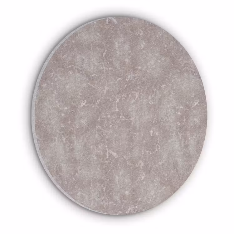 Marmer - Patroon - Mauve Akoestische PET Vilt - Rond klein 838 -3d