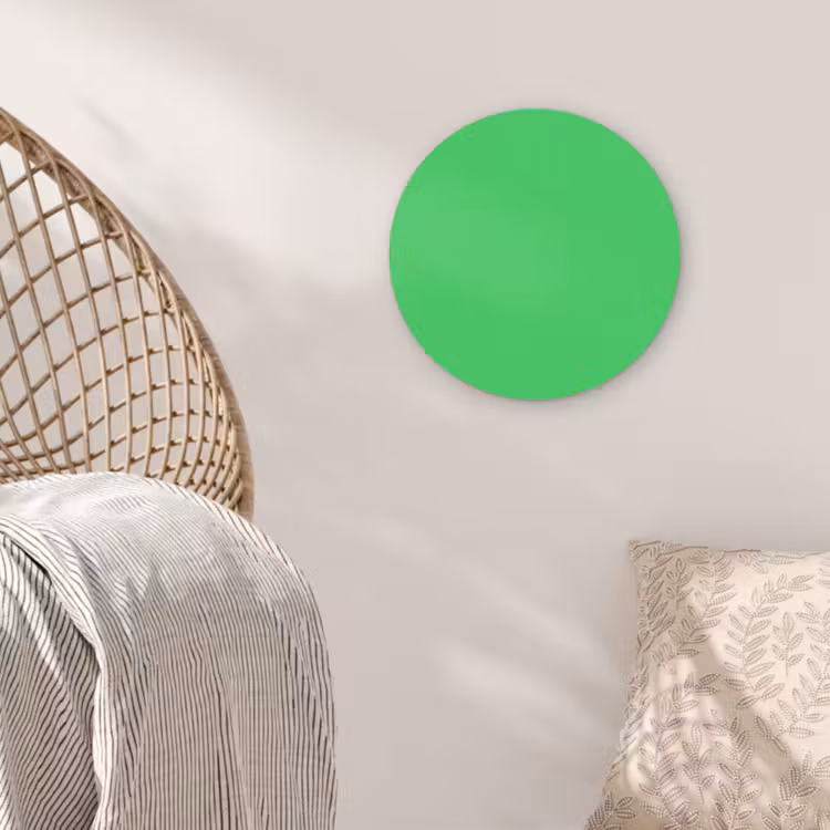 Mint - Green - Groen Akoestische PET Vilt - Rond klein 838 -sfeer4