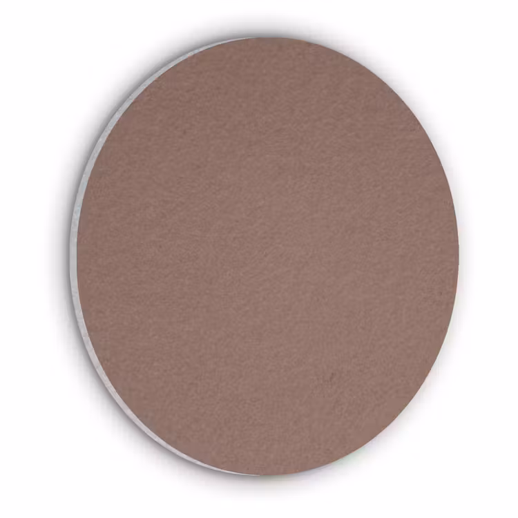 Muted - Chestnut - Bruin Akoestische PET Vilt - Rond klein 838 -3d
