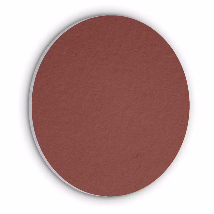 Rustic - Terracotta - Rood Akoestische PET Vilt - Rond klein 838 -3d