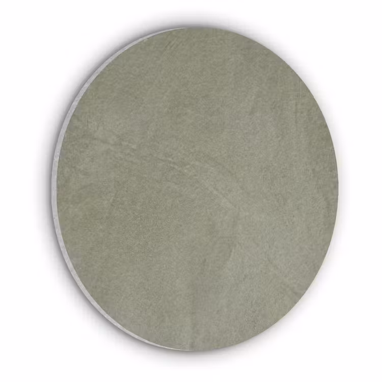 Textuur - Betonlook - Achtergrond - Modern - Groen Akoestische PET Vilt - Rond klein -3d