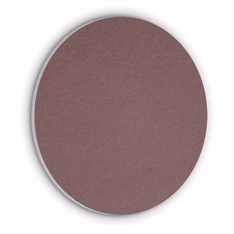 Velvet - Merlot - Rood Akoestische PET Vilt - Rond klein 838 -3d