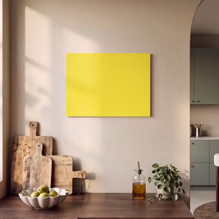 Soft - Custard - Geel PET vilt klein 837 -sfeer2