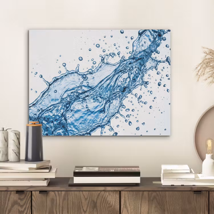 Spash - Water - Blauw PET vilt klein -sfeer1